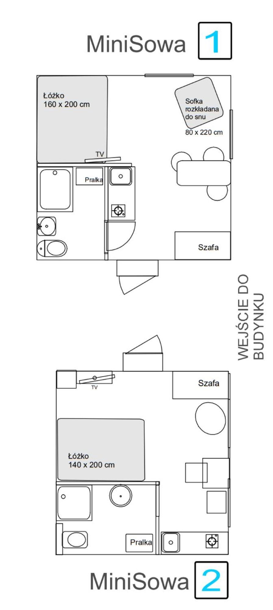 miniSowa Apartment Jedlina-Zdroj Bagian luar foto